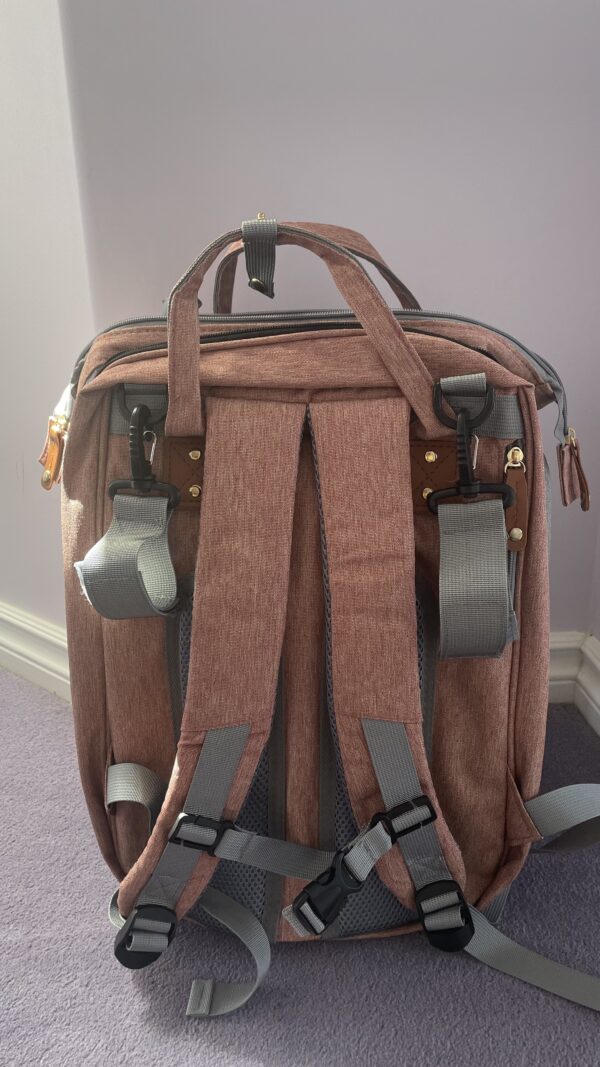 Diaper bag with detachable changing pad - Image 2