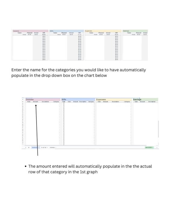 Digital Monthly Planner - Image 3