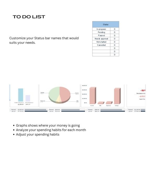 Digital Monthly Planner - Image 4